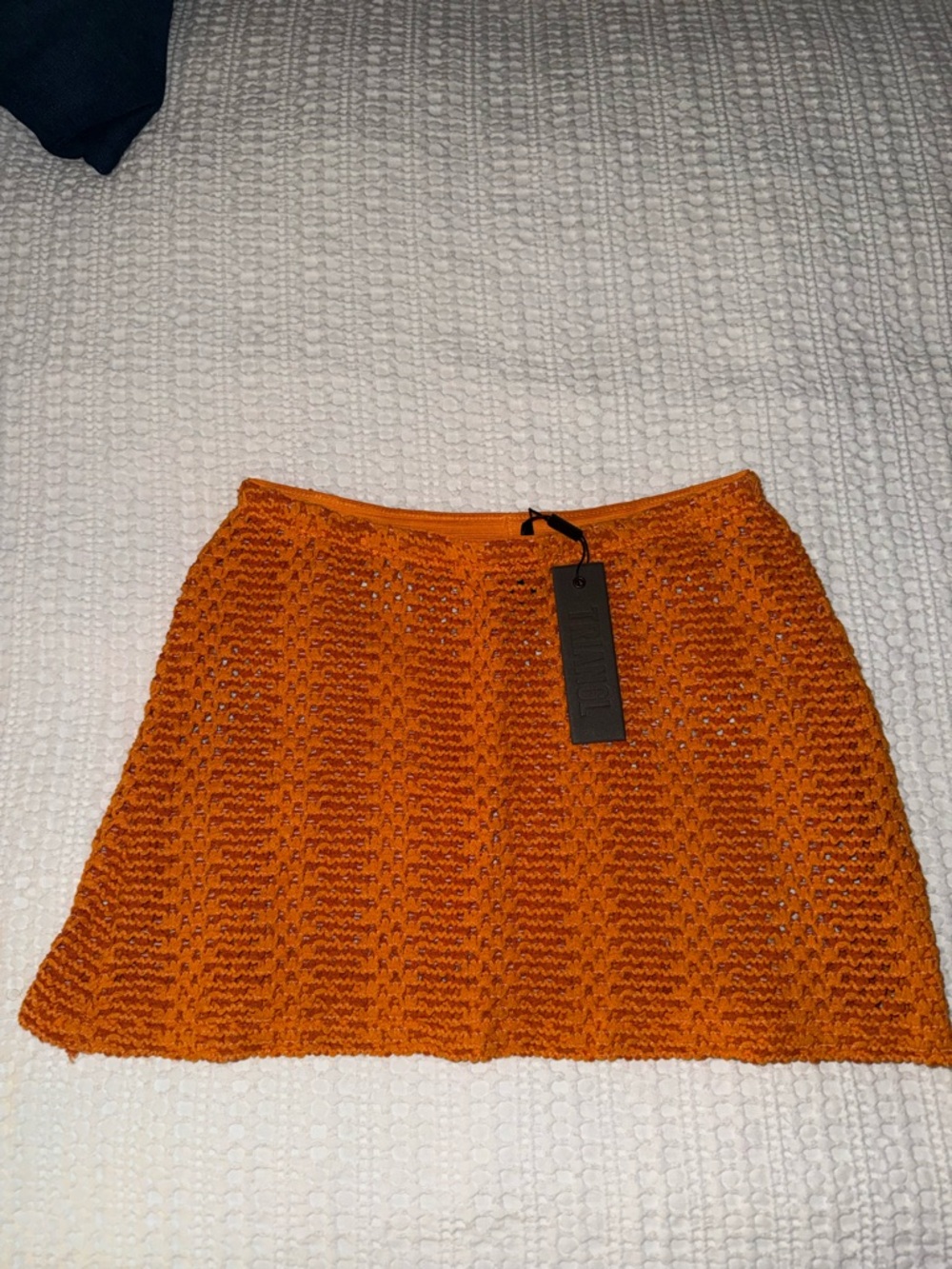 Triangl Kasi - Alina Orange BNWT bikini Crochet Skirt size XS / small
